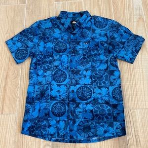 Quiksilver boys button down shirt